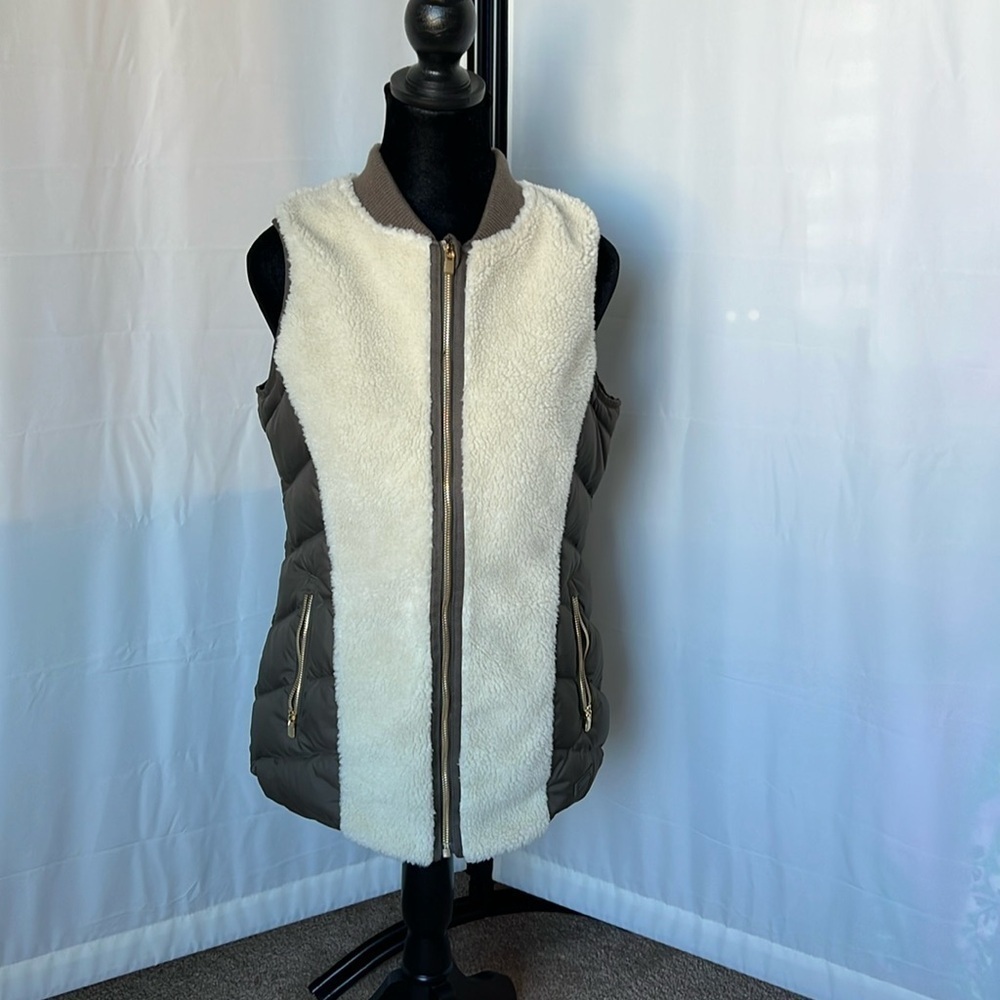Athleta Responsible Down Tundra Sherpa Vest